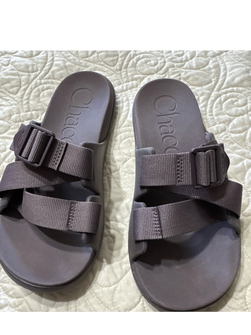 CHACO Chillos Slide Purple EVA Waterproof Adjustable Z Strap Sandals - women’s 7